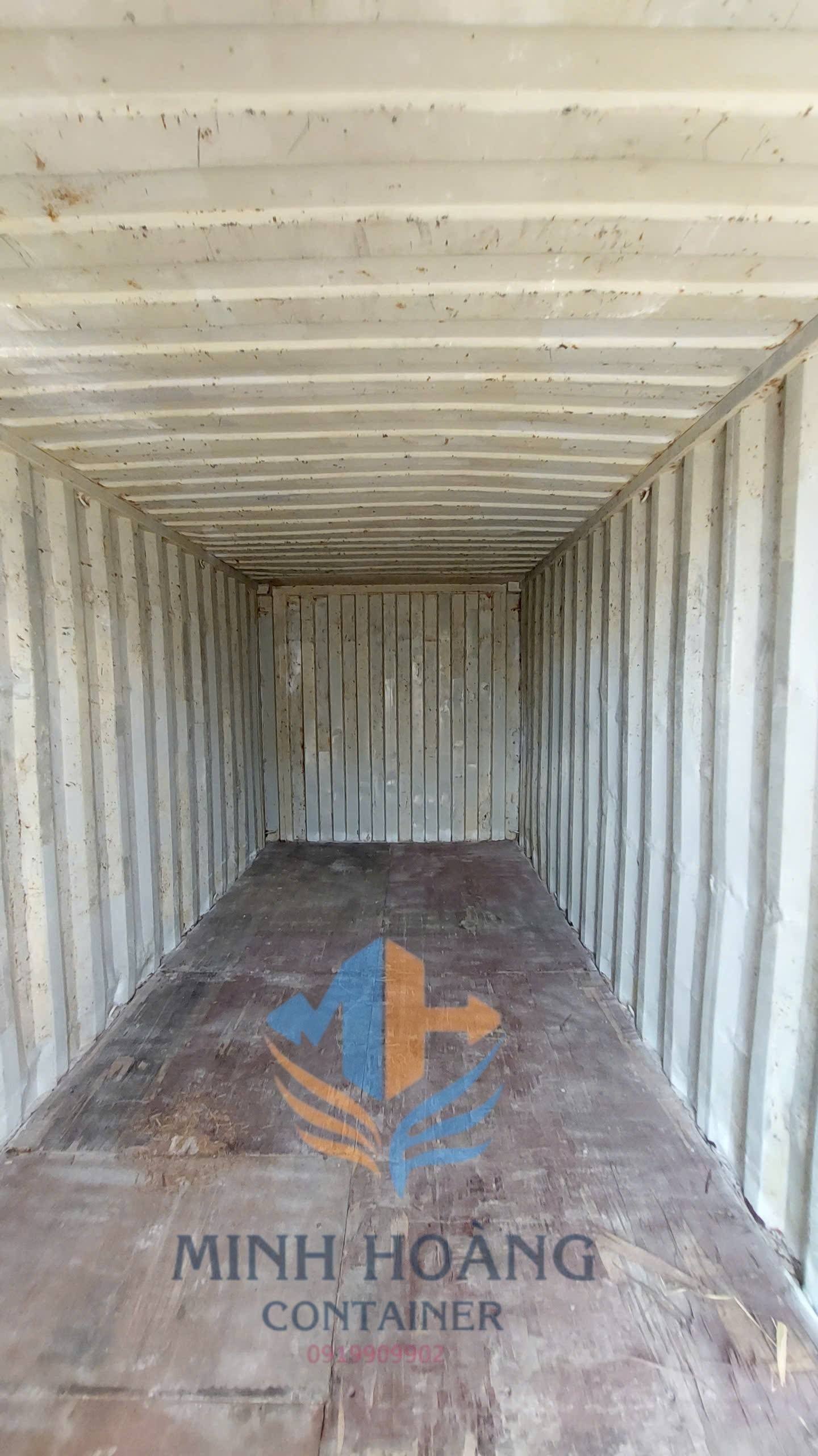 Container Kho 20 Feet Màu Đỏ Cao 2m6 Mẫu 3